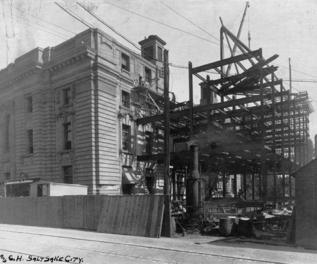 Year 1911- Northwest View of Addition, August