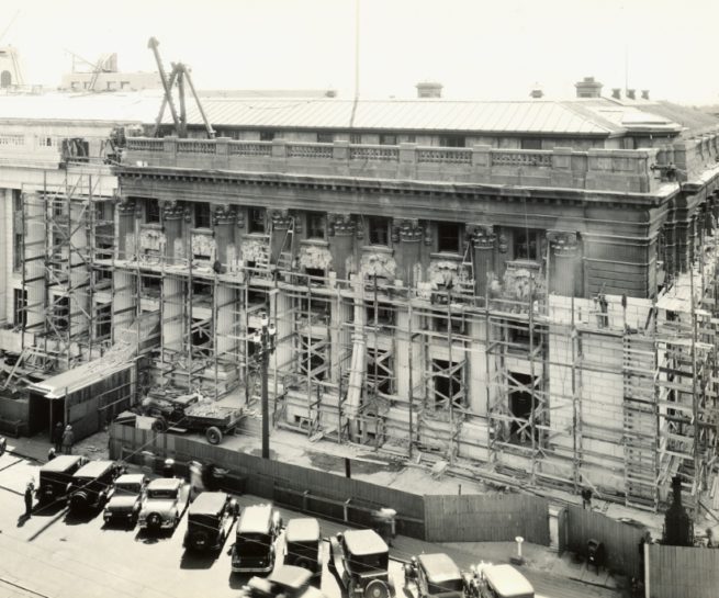 Year 1932 - Granite Veneer Replacement, June